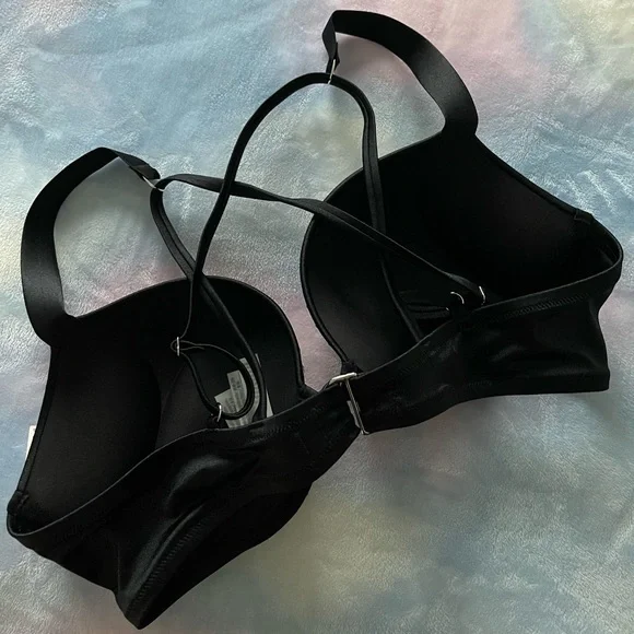 NEW X-LARGE VICTORIA'S SECRET SWIM Shine Strap Bombshell SET PLUS FREE TOWEL - Picture 6 of 15